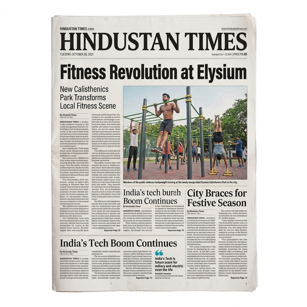 Hindustan Times Feature